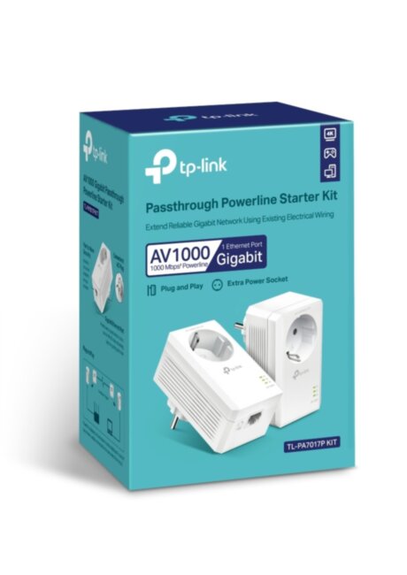 Сетевой адаптер TP-Link  AV1000 TL-PA7017P KIT