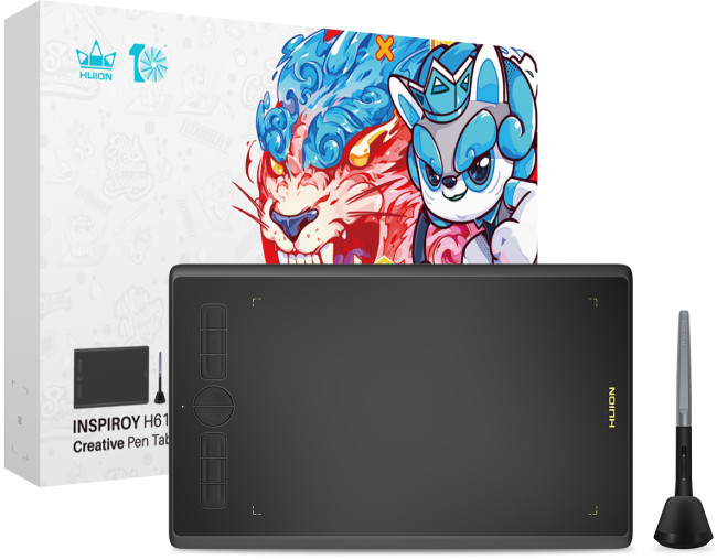 Графический планшет Huion Inspiroy H610X Графический планшет Huion Inspiroy H610X