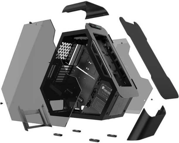 Корпус без блока питания JONSBO TR03-A Black Корпус без блока питания JONSBO TR03-A Black