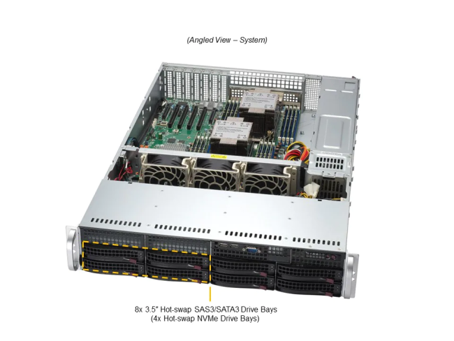 Серверная платформа SuperMicro SYS-621P-TRT Серверная платформа SuperMicro SYS-621P-TRT