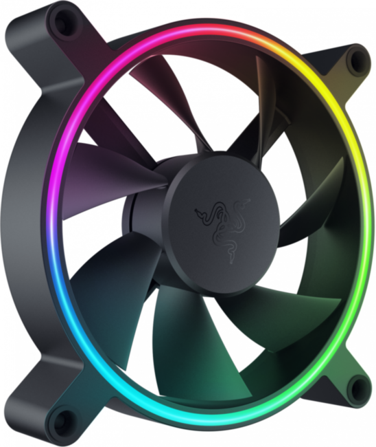 Кулер Razer Kunai Chroma RGB 120MM LED PWM Performance Fan - 3 Fans - FRML Packaging Razer Kunai Chroma - 120mm - 3 Fans