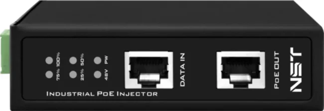 Промышленный PoE-инжектор NST NS-PI-1G-90/IB