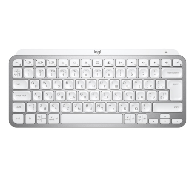 Клавиатура Logitech Wireless MX Keys MINI Keyboard Pale Grey