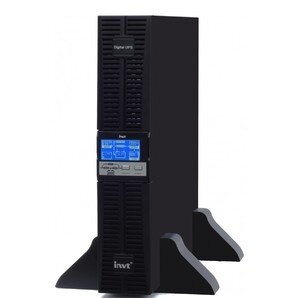 ИБП INVT Rack online, 1 kVA/0.9кВт, 3 шт 12В*7Ач, возможность подключения внешних АКБ ИБП INVT HR1101S