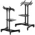 Мобильная стойка ONKRON на 1 для ТВ и сенсорных панелей ONKRON TS1350 BLACK