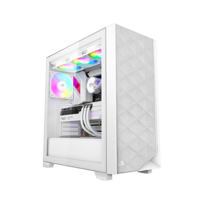 Корпус без блока питания PcCooler C3D510 WH ARGB Корпус без блока питания PcCooler C3D510 WH ARGB