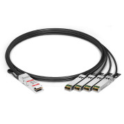Твинаксиальный медный кабель FS QSFP 100G-4SPC03