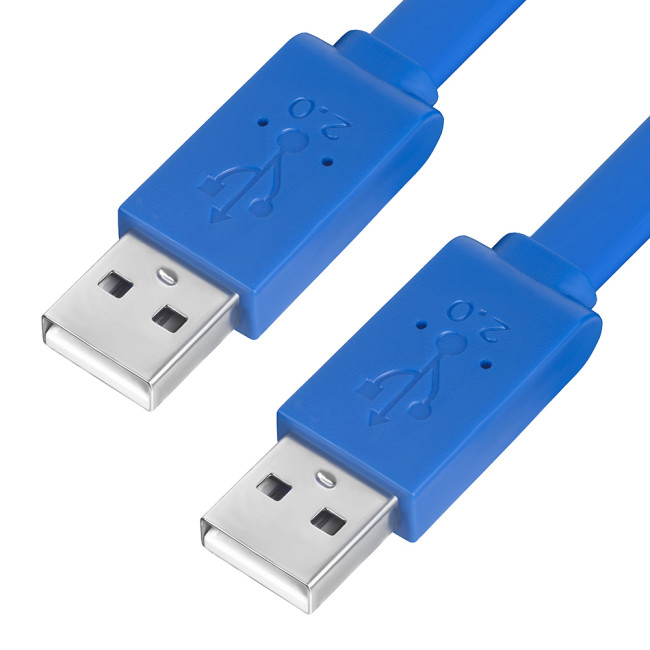 GCR Кабель PROF 1.5m USB 2.0, AM/AM, плоский, синий, морозостойкий, GCR-UM4MF-BD-1.5m Greenconnect GCR-UM4MF-BD-1.5m GCR Кабель PROF 1.5m USB 2.0, AM/AM, плоский, синий, морозостойкий, GCR-UM4MF-BD-1.5m Greenconnect GCR-UM4MF-BD-1.5m