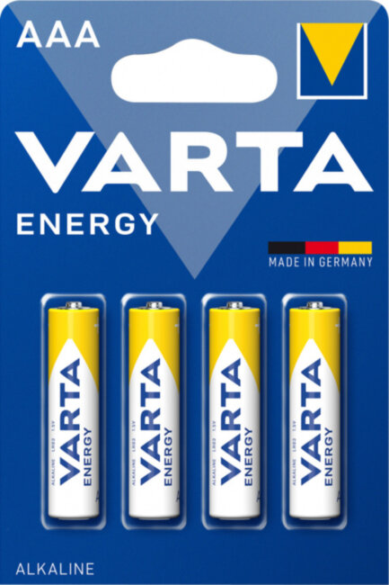 Элемент питания Батарейка Varta LONGLIFE 04103229414