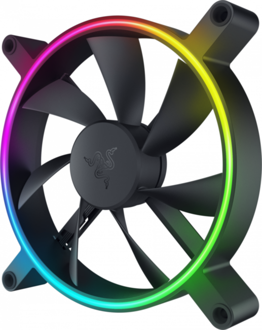 Кулер Razer Kunai Chroma RGB 140MM LED PWM Performance Fan - 3 Fans - FRML Packaging Razer Kunai Chroma - 140mm - 3 Fans