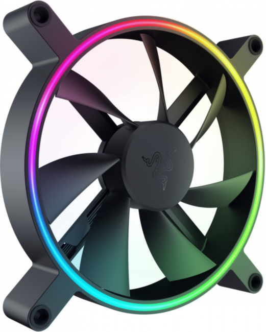 Кулер Razer Kunai Chroma RGB 140MM LED PWM Performance Fan - 3 Fans - FRML Packaging Razer Kunai Chroma - 140mm - 3 Fans