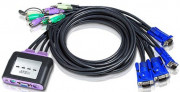 4-х портовый KVM/AUDIO переключатель ATEN CS64A 4-х портовый KVM/AUDIO переключатель ATEN CS64A