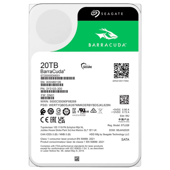 Жесткий диск Seagate ST20000DM001 Жесткий диск Seagate ST20000DM001