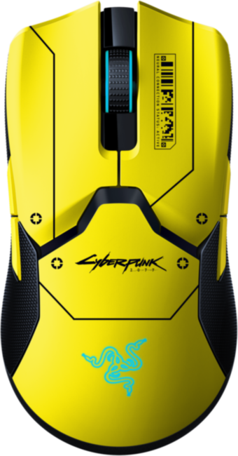 Игровая мышь Razer Viper Ultimate & Mouse Dock Cyberpunk 2077 Ed. Razer Viper Ultimate Cyberpunk 2077 Edition