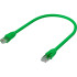 GCR Патч-корд прямой 0.75m UTP кат.6, зеленый, 24 AWG, ethernet high speed, RJ45, T568B, GCR-52384 Greenconnect GCR-52384