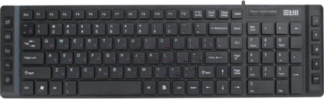 Клавиатура  проводная USB STM 203CM черная STM 203CM