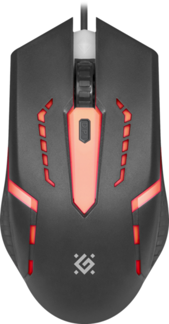 Defender Проводная оптическая мышь Flash MB-600L 7цветов,4кнопки,800-1200dpi Defender Flash MB-600L