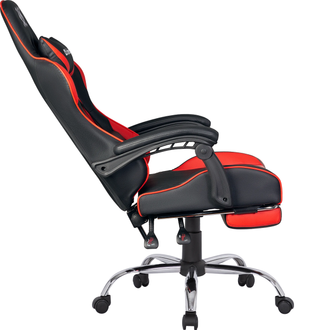 Defender Игровое кресло Pilot Черный/Красный,полиуретан,60мм Defender 64354