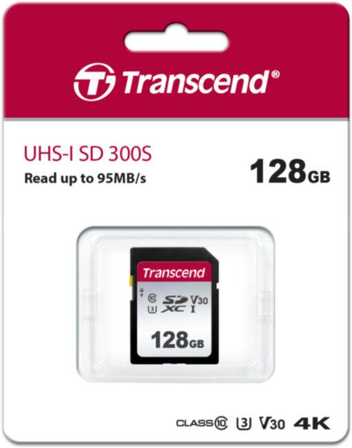 Карта памяти Transcend SDXC 300S