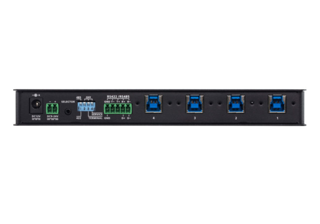 4 x 4 USB 3.2 Gen 1 промышленный переключатель ATEN US3344I 4 x 4 USB 3.2 Gen 1 промышленный переключатель ATEN US3344I
