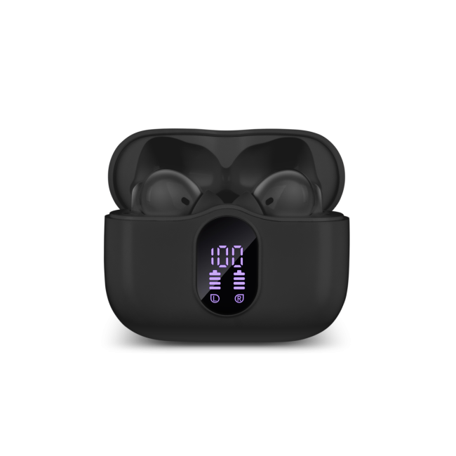 Беспроводные внутриканальные наушники с микрофоном SVEN E-315B, черный (Bluetooth, TWS, ANC, ENC, APP) Sven E-315B