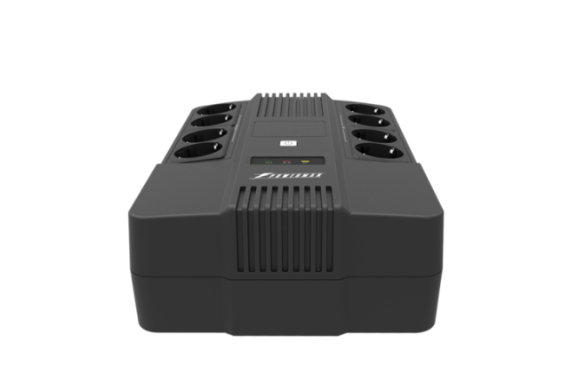 ИБП POWERMAN Brick 1000, линейно-интерактивный, 1000ВА, 600Вт, 4 евророзетки с резервным питанием, 4 евророзетки с фильтрацией, батарея 12В 9Ач 1 шт., 309мм х 202мм х 93мм, 5.6 кг. Powerman BRICK 1000 ИБП POWERMAN Brick 1000, линейно-интерактивный, 1000ВА, 600Вт, 4 евророзетки с резервным питанием, 4 евророзетки с фильтрацией, батарея 12В 9Ач 1 шт., 309мм х 202мм х 93мм, 5.6 кг. Powerman BRICK 1000