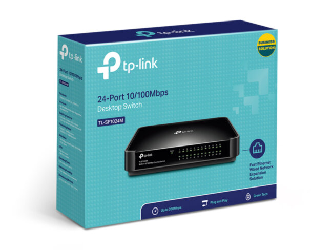 Коммутатор TP-Link TL-SF1024M Коммутатор TP-Link TL-SF1024M