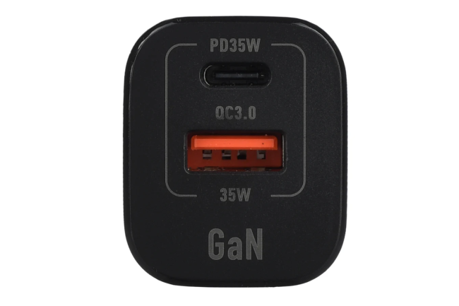 Сетевое З/У Сетевое З/У GoPower GPQC09 1USB+1Type-C 35W QC3.0 GAN черный Сетевое З/У Сетевое З/У GoPower GPQC09 1USB+1Type-C 35W QC3.0 GAN черный
