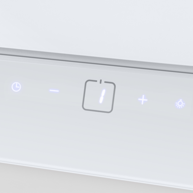 ВЫТЯЖКА HOMSAir HOMSAir Elf 50 Glass White