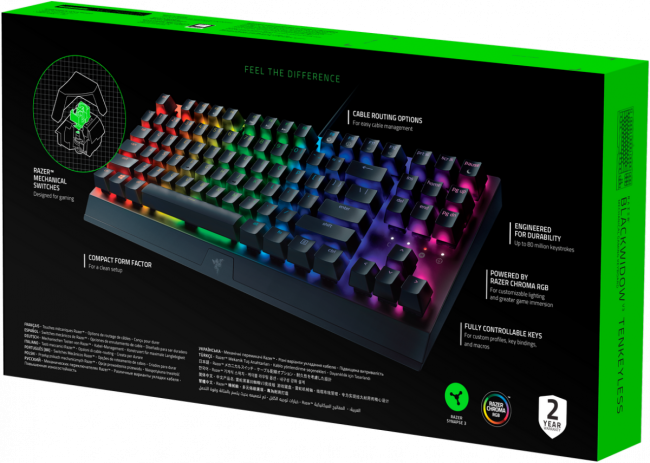 Игровая клавиатура Razer Blackwidow V3 Razer BlackWidow V3 Tenkeyless