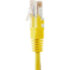 Патчкорд литой "Telecom" UTP кат.5е 0,5м желтый VCOM NA102-Y-0.5M