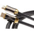 Кабель HDMI 19M/M,ver. 2.1, 8K@60 Hz 3m метал разъемы, нейлоновая оплетка Telecom <TCG300-3M> VCOM TCG300-3M