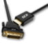 Greenconnect Кабель HDMI-DVI 15.0m черный, OD8.0mm, 28/26 AWG, позолоченные контакты, 19pin AM / 24+1M AM Dual Link, тройной экран, GCR-51510 Greenconnect HDMI (m) - DVI-D (m) 15м