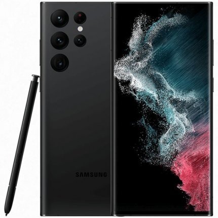 Смартфон Смартфон Samsung Galaxy S22 Ultra 128Gb Phantom Black (SM-S908EZKDMEA)
