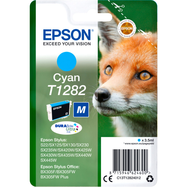 Картридж Epson C13T12824012 Картридж Epson C13T12824012