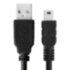 Greenconnect Кабель 0.5m USB 2.0, AM/mini 5P, черный, 28/28 AWG, экран, армированный, морозостойкий, GCR-UM2M5P-BB2S-0.5m Greenconnect  USB 2.0 Type-AM - miniUSB 0.5м