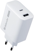 Defender Сетевое ЗУ UPA-165 USB A+C, 65W Defender 83582 Defender Сетевое ЗУ UPA-165 USB A+C, 65W Defender 83582