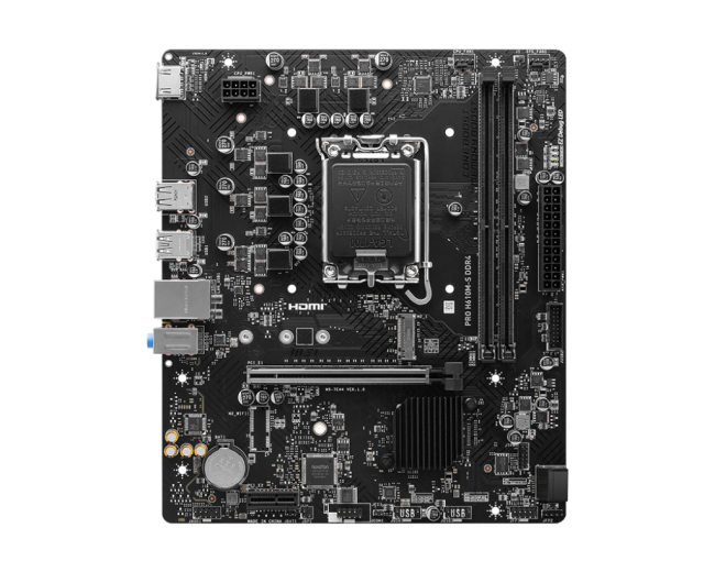 Материнская плата MSI PRO H610M-S DDR4