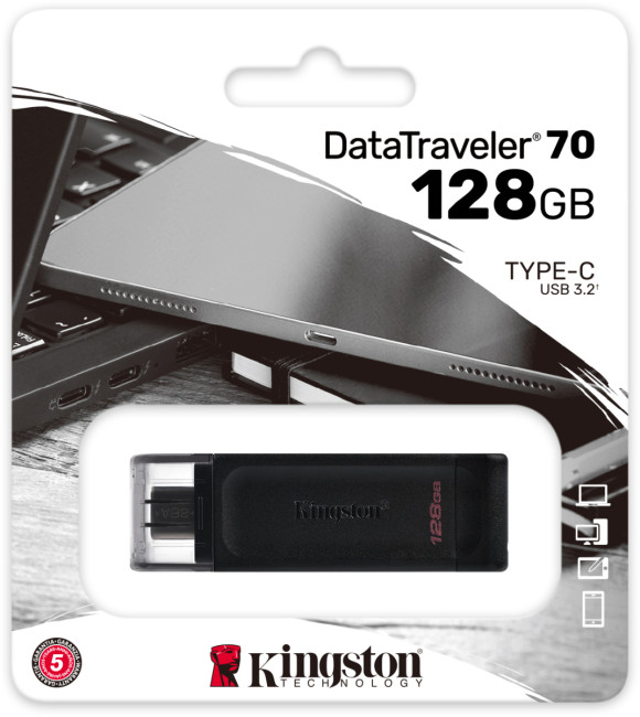 Флеш-накопитель Kingston DataTraveler 70 Флеш-накопитель Kingston DataTraveler 70