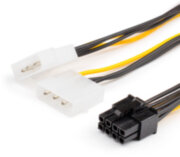 Кабель (Video power) 8 pin to 2 molex ATcom 8-pin - 2 x Molex Кабель (Video power) 8 pin to 2 molex ATcom 8-pin - 2 x Molex