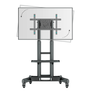 Мобильная стойка ONKRON на 1 ТВ TS1551R-B ONKRON Мобильная стойка ONKRON на 1 ТВ TS1551R-B ONKRON