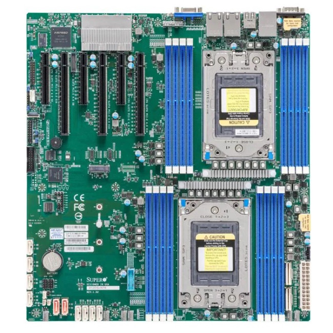 Системная плата SuperMicro MBD-H12DSI-NT6-B