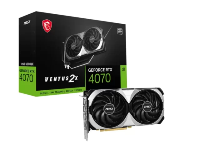 Видеокарта MSI GeForce RTX 4070 VEN