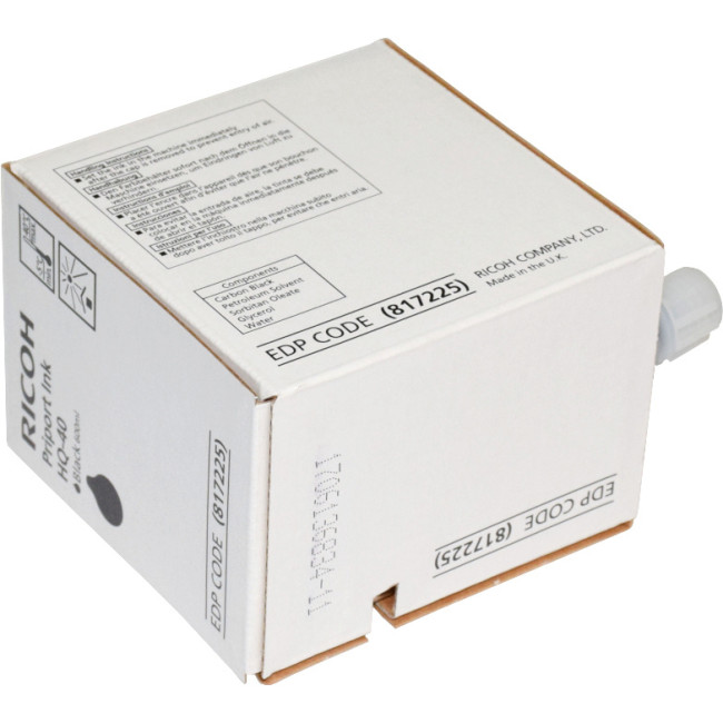 Чернила для дупликатора тип HQ40 черные (5 картриджей*600мл) Ricoh 817225