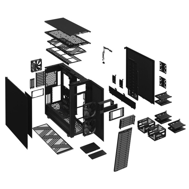 Корпус ПК без блока питания Корпус Design Define 7 XL Solid (FD-C-DEF7X-01) Корпус ПК без блока питания Корпус Design Define 7 XL Solid (FD-C-DEF7X-01)