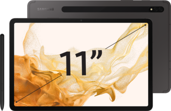 Планшет Планшет Samsung Galaxy Tab S8 LTE Graphite (SM-X706BZAACAU)
