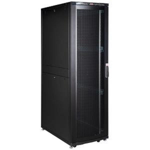 Lande 42U 19'' Шкаф серии DYNAmax Ш=600мм Г=1000мм, цв.черный LANDE LN-SR42U6010-BL-CFAA