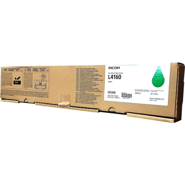 Чернила зеленые AR тип L4100 Ricoh 842163 Чернила зеленые AR тип L4100 Ricoh 842163