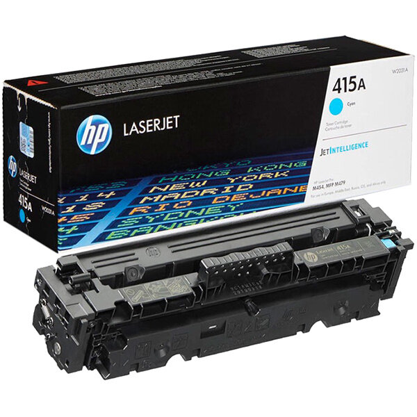Тонер-картридж HP 415A Cyan Original LaserJet Toner Cartridge (W2031A) Тонер-картридж HP 415A Cyan Original LaserJet Toner Cartridge (W2031A)