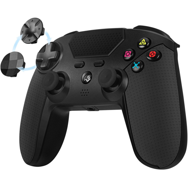 Беспроводной геймпад SVEN GC-4040 чёрный (11 кл. 2 стика, D-pad, PS4/PC, Touchpad, 3.5mm jack) Sven SV-016012 Беспроводной геймпад SVEN GC-4040 чёрный (11 кл. 2 стика, D-pad, PS4/PC, Touchpad, 3.5mm jack) Sven SV-016012